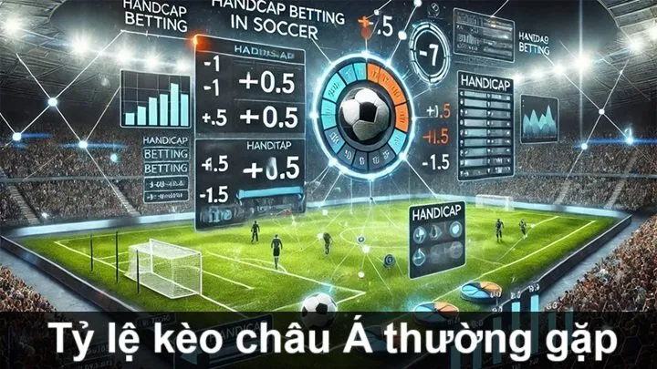 Tỷ lệ Asian Handicap thường gặp trong cá độ